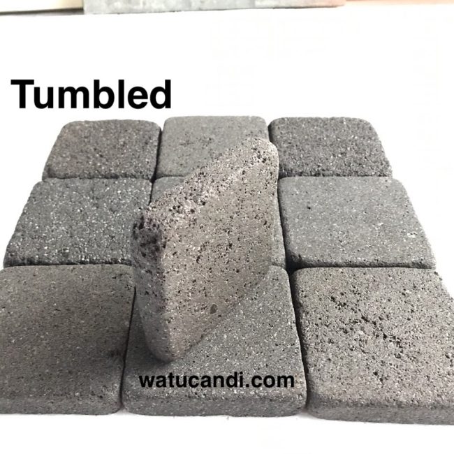 Jual Bahan Material Finishing Bangunan Tempel dindiing wallpaper wallclading batu alam andesit basalto bakar alur polos split face rough chisel paving ubin tegel carport flooring taman trotoar pedestrian pijakan interior exterior design dekorasi toko grosir harga murah produsen pabrik pengrajin candi hitam lava jogja natural stone tiles black lava pedra picisna bruta lisa kolam renang ikan hias moderen minimalis cantik elegan cirebon purwakarta brazil surabaya indonesia semarang sukabumi hijau garut kalimantan sulawesi bali lombok papua ntt ntb ria batam bengkulu sleman purworejo semarang jepara demak solo wonosobo bogor jakarta jember lempeng serit susun sirih teracotta disabilitas difabel ornamen pajangan ukiran rock bushhammer tumbled pahat loster grasblok conblock zeolit rematik kesehatan premium exportir manufacturer pabrik pemasok supplyer distributor terlengkap berkualitas kedutaan kandungan mineral zat aktif vulcanic limestone sandstone abu-abu grey dark pekat merah cupang coklat kuning doreng serai bali acak randok patern pola gunung merapi bantul jateng jatim jabar papua doreng serut palimanan paras krem keras marmer yellow green wastafel bati siku ukuran presisi kecil sedang besar partai mancanegara kota kabupaten pengiriman expedisi cargo pickup truk tronton kontainer.Selling Tegel Tumbled Black Temple paving tumbled batu alam