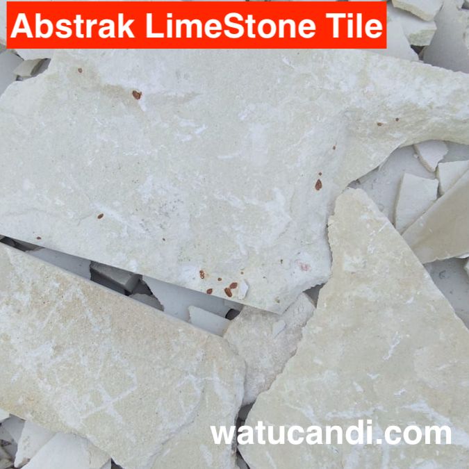 Abstrak limestone Tile Batu Kapur Ubin