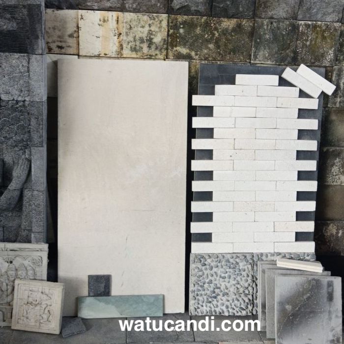 batu kapur krem putih super limestone