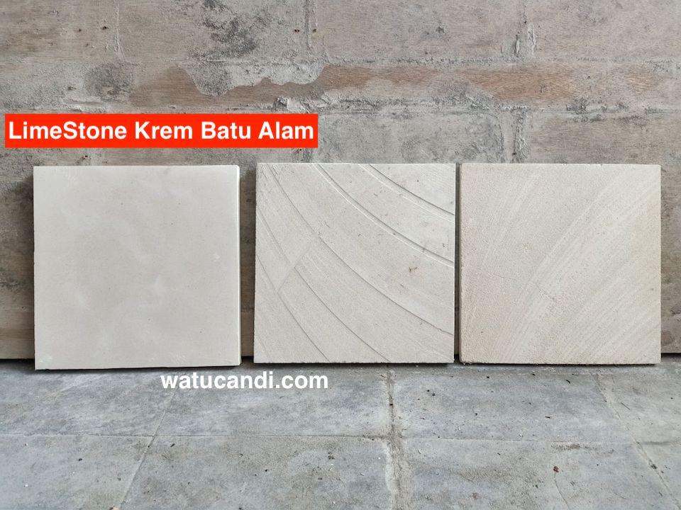 krem batu alam limestone
