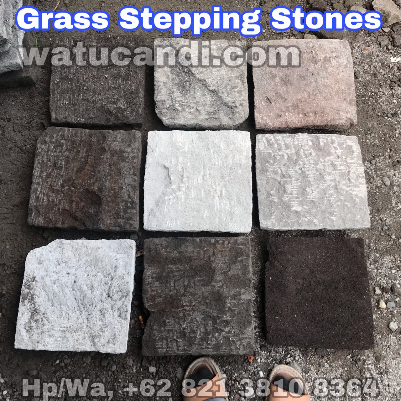 Grass Stepping Stones