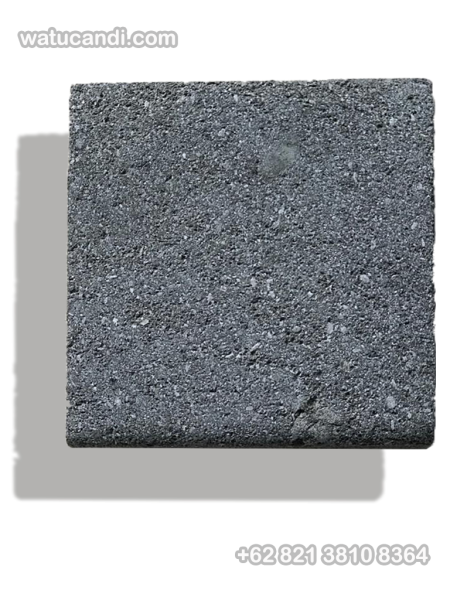 Black temple lava stone tiles for swimming pool coping and deck topping applications