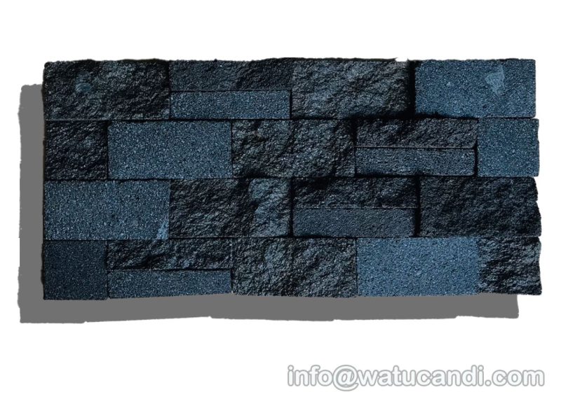01 Lava Stone Tiles Wall Covering Lava Mosaic Kombinasi rta+rtm