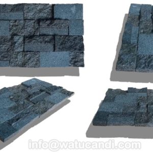 Lava Stone Tiles Wall Covering Lava Mosaic Kombinasi rta+rtm