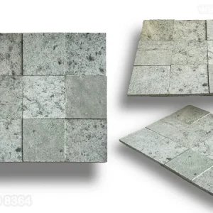 Ubin Batu Hijau Lokal vs Presisi Ubin Batu Hijau Sukabumi Green Stone Tile presisi