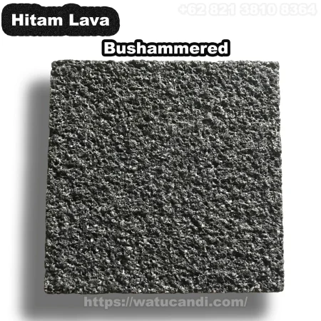 Hitam Lava Bush Hammer