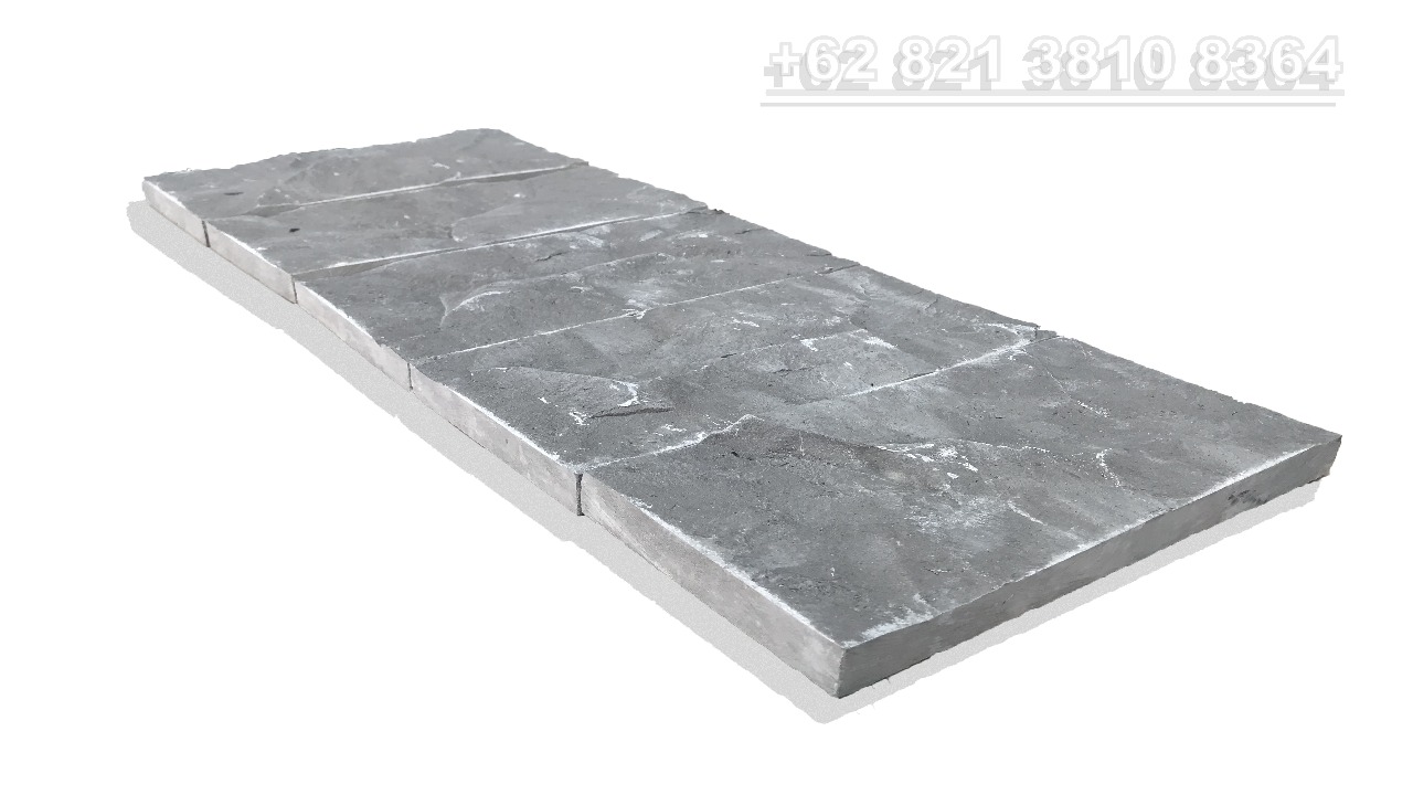 solid black dense natural stone Solid split stone size 100x200mm solid black dense natural stone