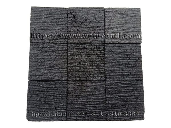 Indonesian natural lava stone machine-scratched face manufacturer – volcanic stone factory with industrial texture