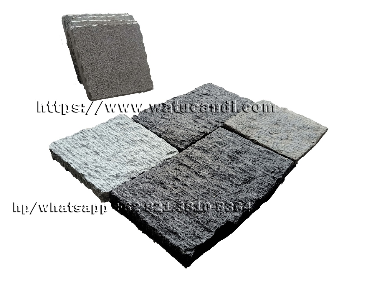 hand carved candi stone paving flooring