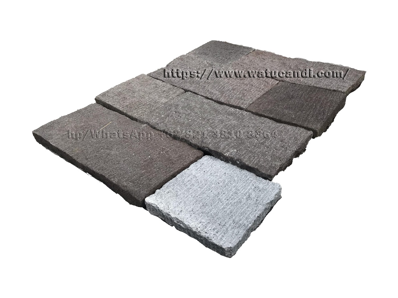 hand carved candi stone paving for courtyard flooring / tight joint concept