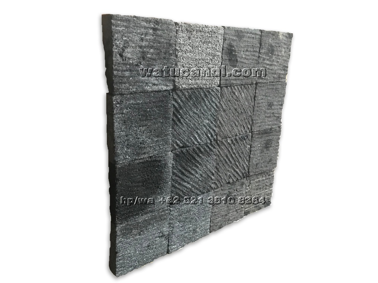 Wet natural stone paving tile with chisel-etched machine surface Wet natural stone paving tile with chisel-etched machine surface