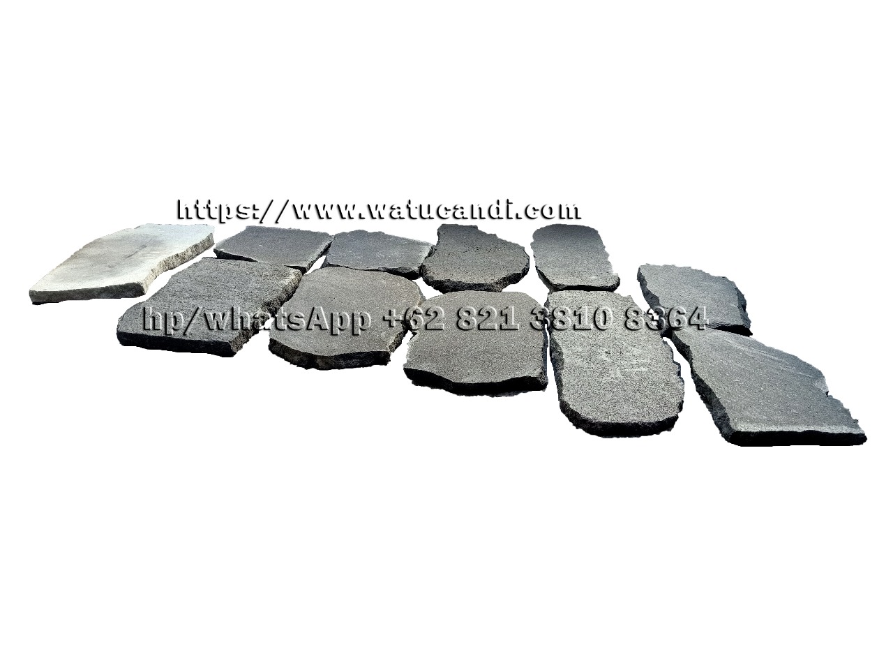 Flat random riverstone natural stone Flat random riverstone natural stone