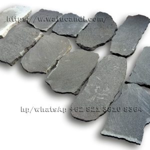 Sawn Cut Machine River Stone Natural Stone flooring, precision flat surface, durable for patios, carports, and outdoor areas.