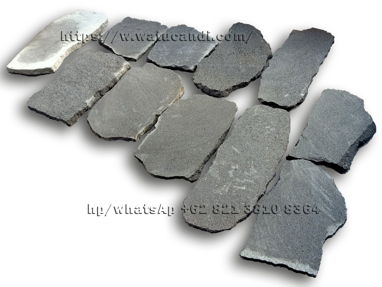 Flat random riverstone natural stone Flat random riverstone natural stone