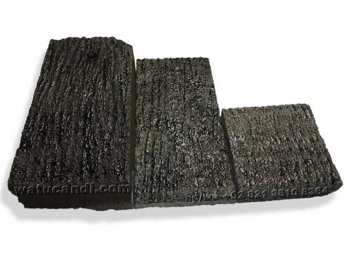 Classic natural lava stone floor and wall tiles, timeless rough texture, durable for elegant indoor and outdoor spaces.