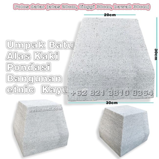 umpak polos datar (LA20T30LB30)