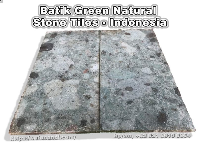 Batu Alam Hijau Batik