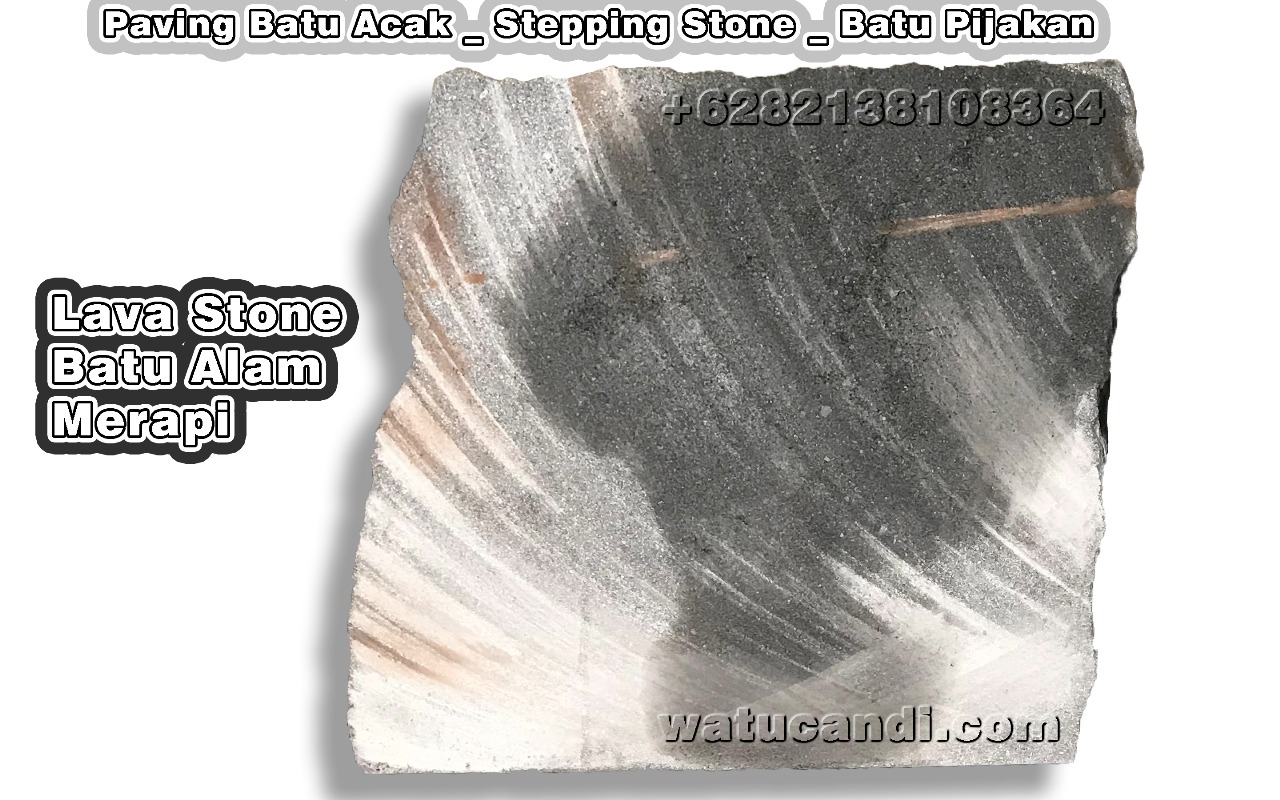 lava merapi batu pijakan stepping stone Paving batu alam ireguler lava merapi batu pijakan stepping stone Paving batu alam ireguler