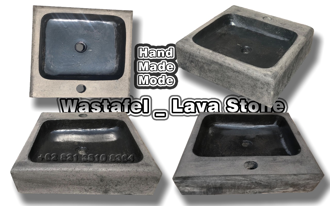 wastafel washbasin shink lava stone 49x49x13cm asli batu candi merapi 49x49x13cm sink shink wash basin wastafel washbasin shink lava stone 49x49x13cm asli batu candi merapi 49x49x13cm sink shink wash basin