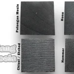 4 finishes for Merapi Temple Stone Lava Stone wall and floor applications
