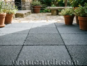 Lantai lempengan batu lava hitam rustic untuk aplikasi batu alam indoor dan outdoor