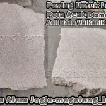 Handcrafted natural volcanic slab flooring paving with random irregular pattern, unique textures, dark earthy tones.